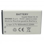 30002919 Batteria BL-4C a litio 600 mAh bulk